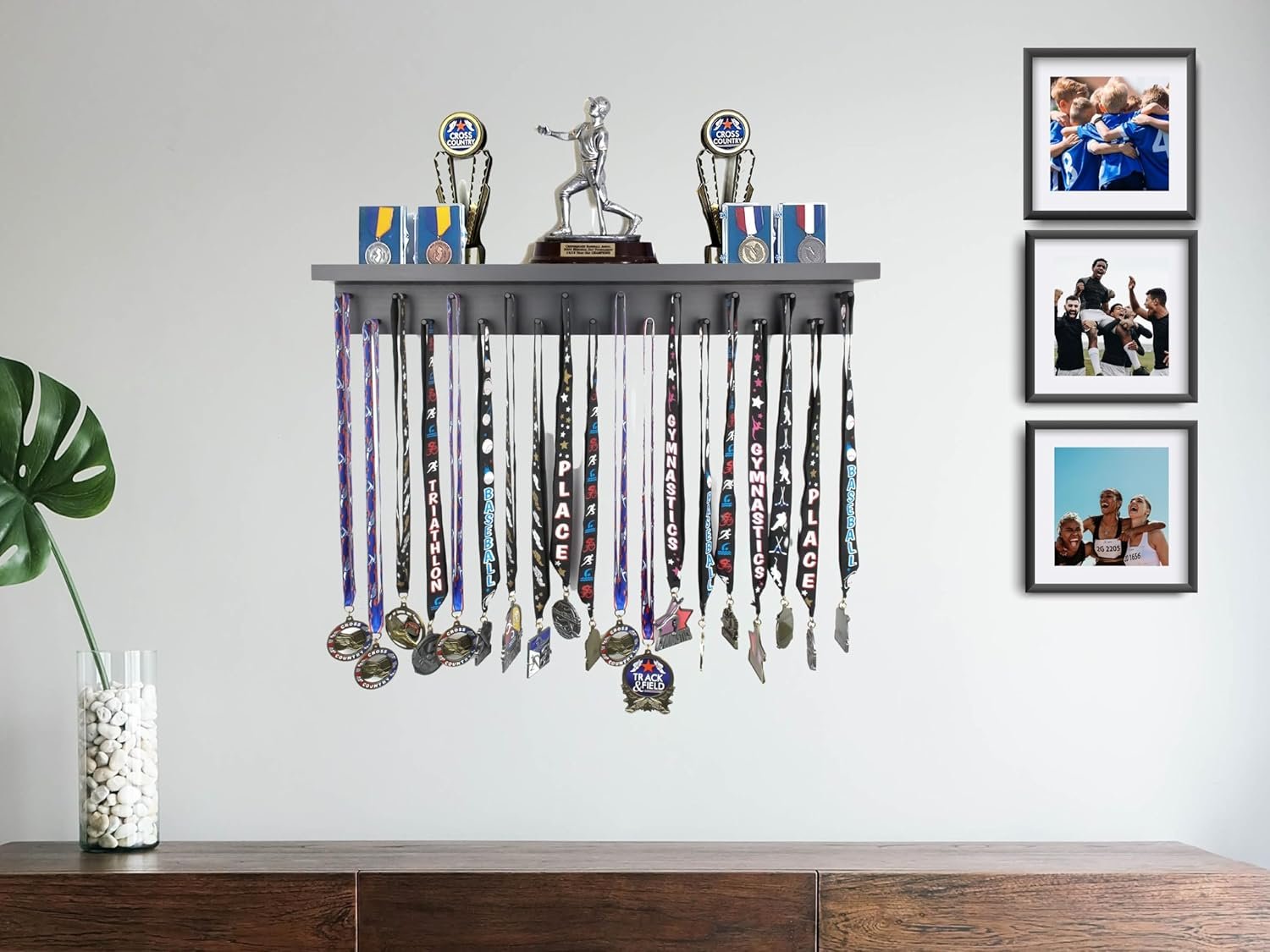Trophy and Medal Display Shelf