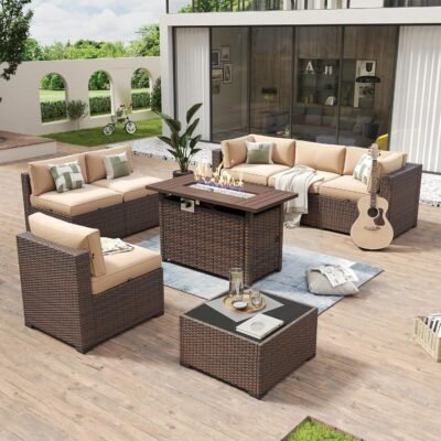 Fire Pit Table Set