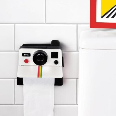Polaroid Toilet Paper Holder