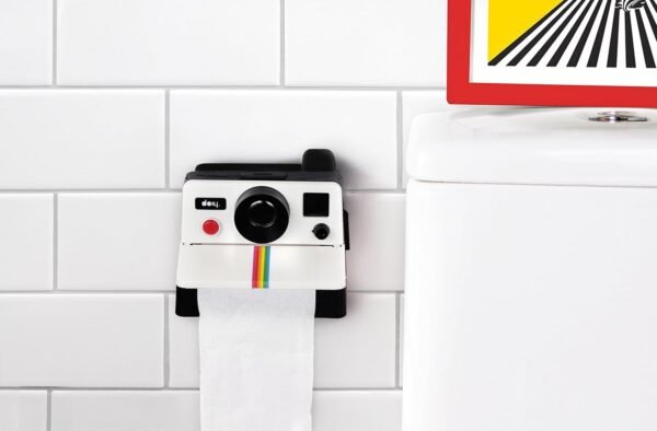 Polaroid Toilet Paper Holder