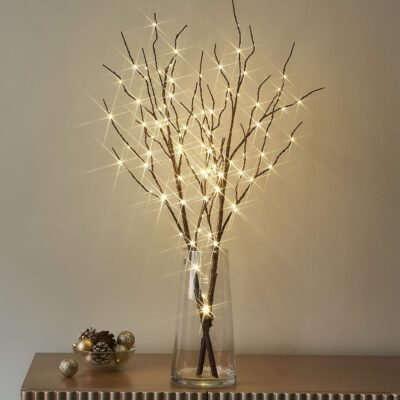 Lighted Tree Branches