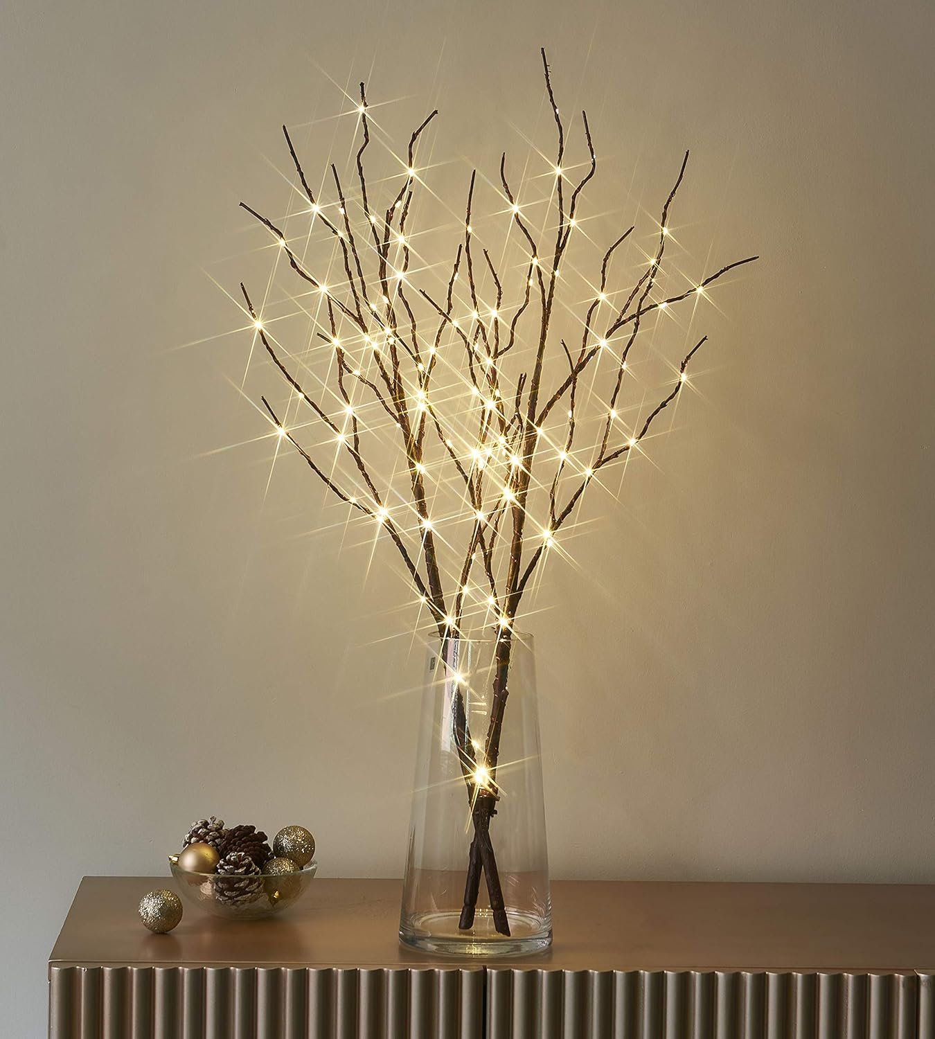 Lighted Tree Branches