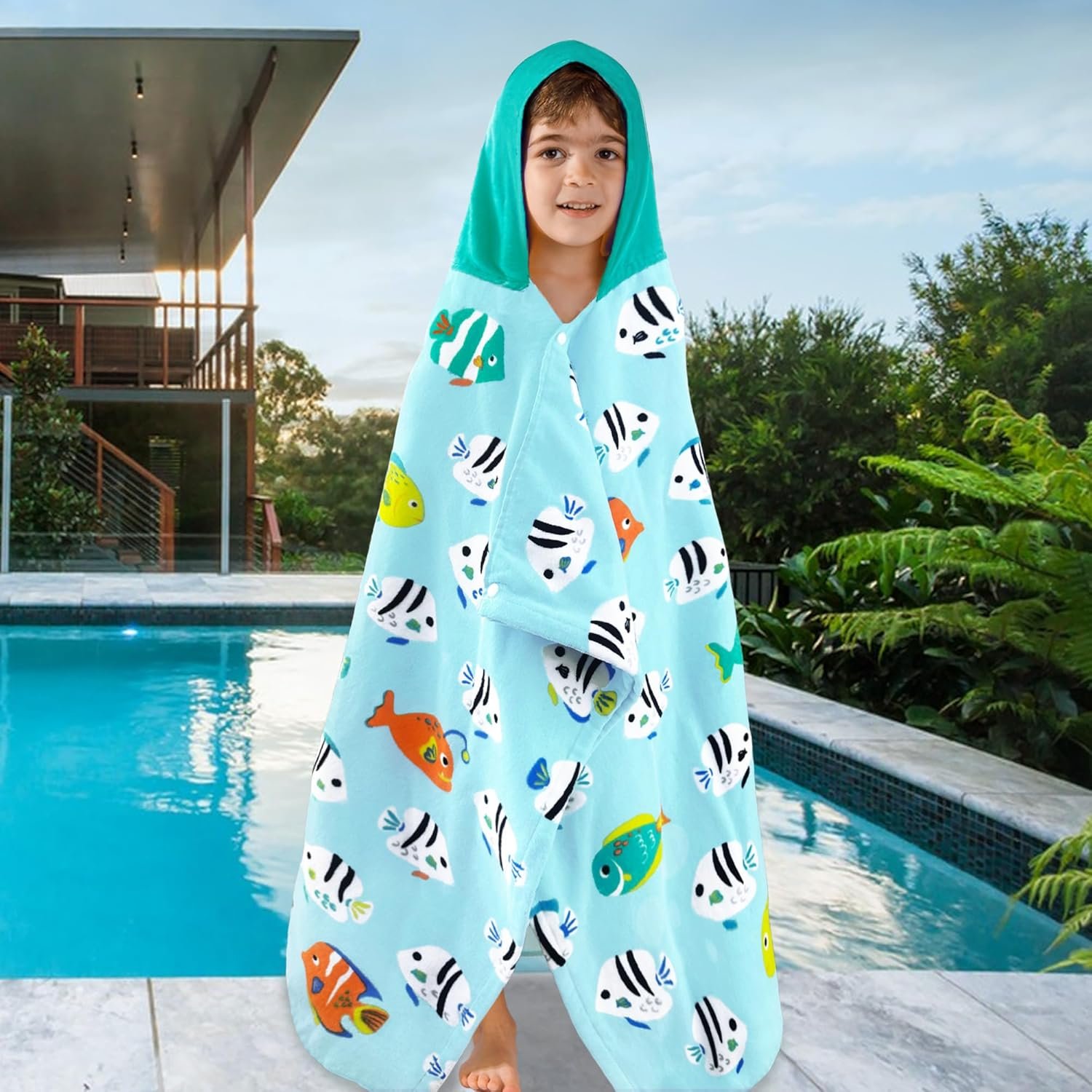 Kids Hooded Towel