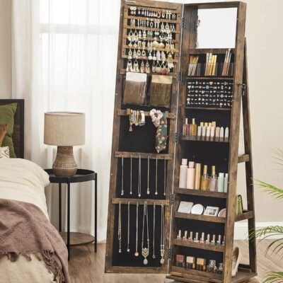 Jewelry Cabinet With Mirror