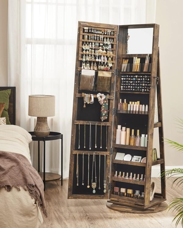 Jewelry Cabinet With Mirror