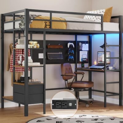 Loft Bed With Desk