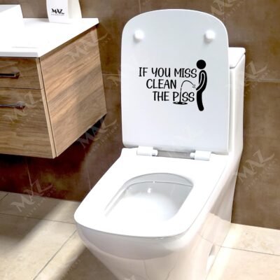 Toilet Decal